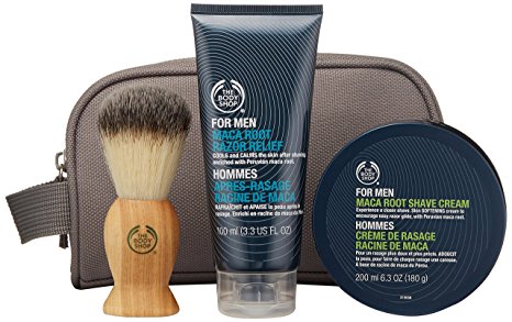 The Body Shop Maca Root Shaving Kit Gift Set