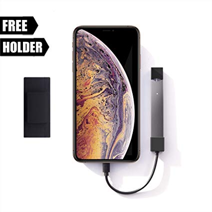 JULINK Charger and Holder - Charge Your Device with Your Smartphone - Lightning, Micro USB and Type C - Magnetic New 2019