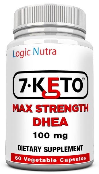 7 Keto DHEA 100 mg 60 Vegetable capsules per bottle-maximum strength - Satisfaction Guaranteed or your money back no questions asked!