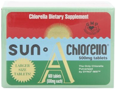 Sun Chlorella 500mg - Sun Chlorella - 600 - Tablet