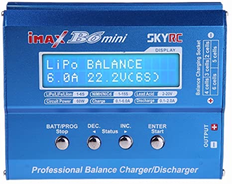 SKYRC iMAX B6 Mini Professional Balance Charger / Discharger for RC Lipo Battery Charging