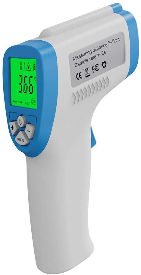 Starbea Infrared Thermometer Gun Digital Laser Non-Contact Multi-Functional Screen Display Adjustable Emissivity