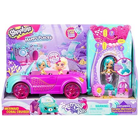 Shopkins Happy Places Mermaid Convertible