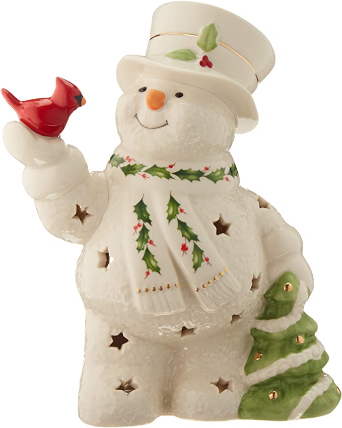 Lenox 879209 Happy Holly Days Lit Figurine