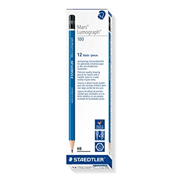 STAEDTLER MARS LUMOGRAPH PENCIL HB - Box of 12