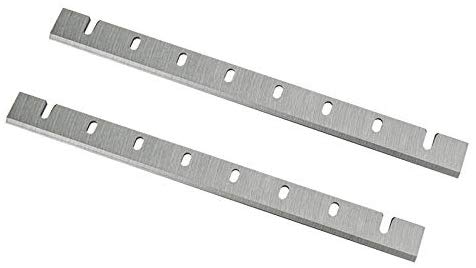 POWERTEC 12-1/2 Inch Heat Treated M2 HSS Planer Knives for DeWalt 733 | 12.5 Inch Dual Sided Replacement Planer Blades DW7332–Set of 2 | 2 Blades