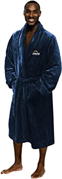 The Northwest Company Officially Licensed NFL Men's Silk Touch Lounge Robe, Multi Color