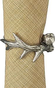 Park Designs Antler Napkin Ring Set of 4