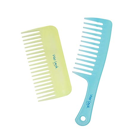 Wet Look Shower and Wide Tooth Comb Set