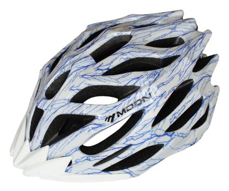 Moon Road and Mountain Bike MTB Helmet, Light Weight with High Grade EPS and PC