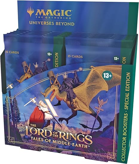 Magic: The Gathering The Lord of The Rings: Tales of Middle-Earth Special Edition Collector Booster Box - 12 Packs (Collectible Fantasy Card Game)