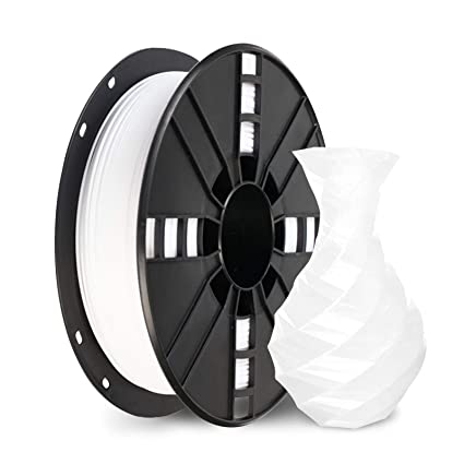 PETG Filament 1.75mm, NOVAMAKER White PETG 3D Printer Filament, 1kg Spool(2.2lbs), Dimensional Accuracy  /- 0.02mm, Fit Most FDM Printer