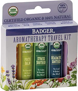 Badger Aromatherapy Travel Kit - 5 Sticks
