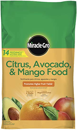 Miracle-Gro 1602310 Citrus, Avocado and Mango Food, 14 Servings