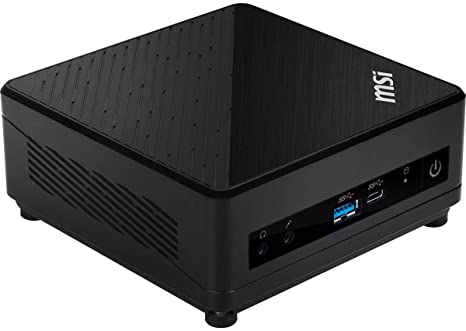 MSI Cubi 5 10M-067US Mini PC, Intel Core i3-10110U, 8GB DDR4 RAM, 1TB HDD, 802.11ac WiFi, BT 5.1, USB Type-C, Windows 10 Home