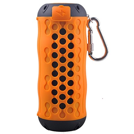 ETTG Rugged Outdoor Waterproof Floating Bluetooth Speaker Built In Microphone Lithium Battery Stereo Sound Portable Bluetooth Speaker