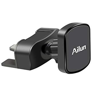 Ailun Car Phone Mount CD Slot Magnetic Car mount Magnet Key Holder Compatible with iPhone X Xs XR Xs Max 8 7 6 6s Plus Compatible with Galaxy note10 S10plus S9 S9plus S7 S8 plus combination kits with car Radio Adapter FM Transmitter Bluetooth adapter charger