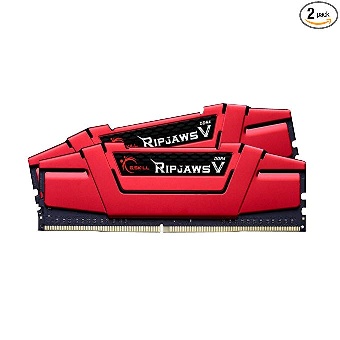 G.Skill Ripjaws V Series 8GB (2 x 4GB) 288-Pin SDRAM DDR4 2666 (PC4 21300) F4-2666C15D-8GVR