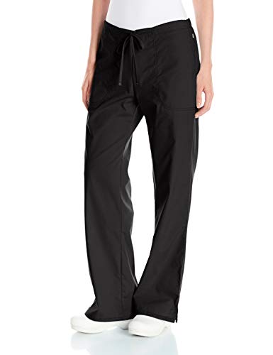 Code Happy Women's Bliss W/Certainty Mid Rise Moderate Flare Drawstring Pant
