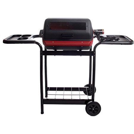 Easy Street Deluxe Electric Grill with Side Tables, 1500-watt