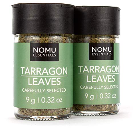 NOMU Essentials Dried Tarragon Leaves (0.64 oz | 2-pack) | Non-GMO, Non-Irradiated