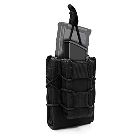 YDA Double Mag Pouch Molle Mag Pouch Open-Top Rifle Pistol Mag Pouch Hunting Bag for M4 M16 AR15 Magazines