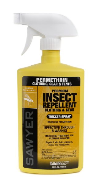 Sawyer Products Premium Permethrin Clothing Insect Repellent Trigger Spray