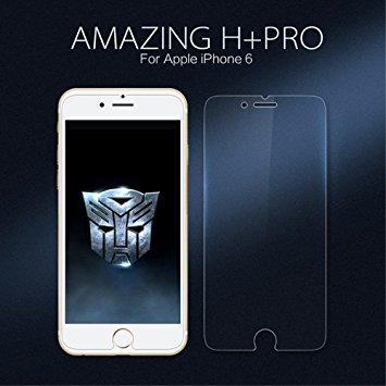 Nillkin Amazing H  Pro 2.5D Arc Edge 9H Hardness Tempered Glass Screen Protector for Apple Iphone 6 (4.7inch) - Retail Packaging - Transparent
