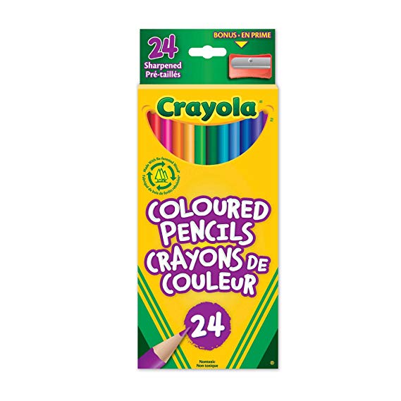 Crayola 24 Coloured Pencils