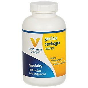 the Vitamin Shoppe Garcinia Cambogia Extract (60% HCA) 180 Capsules