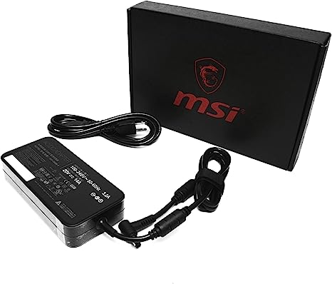 Genuine 280W AC/DC Power Adapter (957-17E21P-101) for MSI GE/GL with RTX 2070/RTX 2080 Laptops