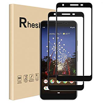 Google Pixel 3a XL Screen Protector, 【2 Pack】 Tempered Glass Screen Protector Compatible with Google Pixel 3a XL (6.0 inch,Edge to Edge,Case Friendly)