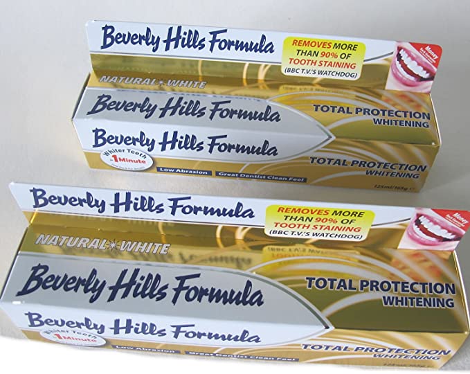 Beverly Hills Formula Whitening Toothpaste 125 ml x 4