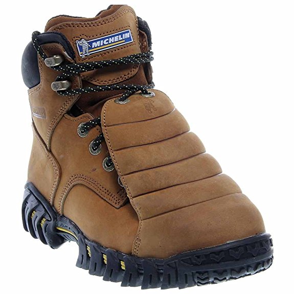 Michelin Work Boots Mens Sledge Steel Toe Metatarsal Brown XPX761