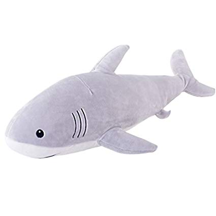 Ocean Stuffed Animals Shark Dolls Super Soft Kids Plush Pillows Baby Toys 21''