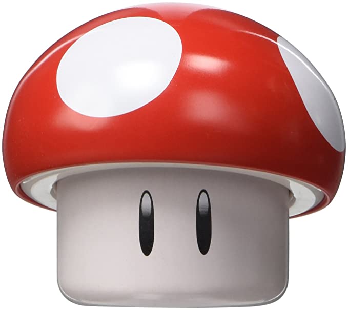 New Super Mario Brothers Red Mushroom Candy Tin [Cherry Sours]