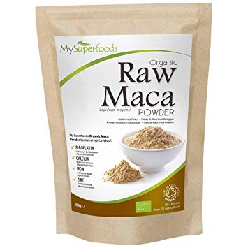 Organic Maca Powder | MySuperFoods | Packed with Healthy Nutrients | Ancient Health Food from Peru | Delicious Malty Flavour | Certified Organic (200 Grams)