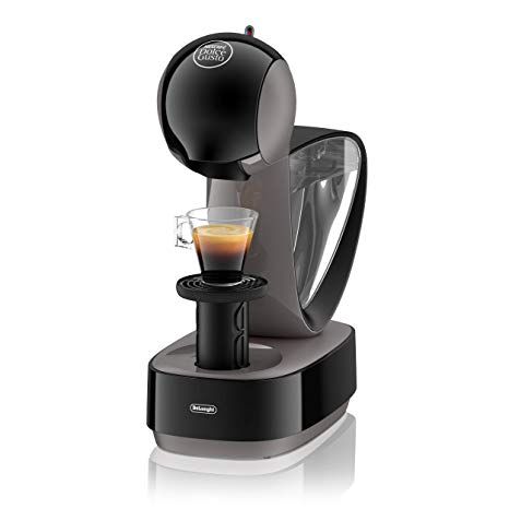 De'Longhi EDG260.G Dolce Gusto POD Capsule Coffee Machine, 1470 W, 1.2 liters, Black/Charcoal