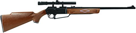 Daisy Outdoor Products 880 Rifle with Scope (Dark Brown/Black, 37.6 Inch)