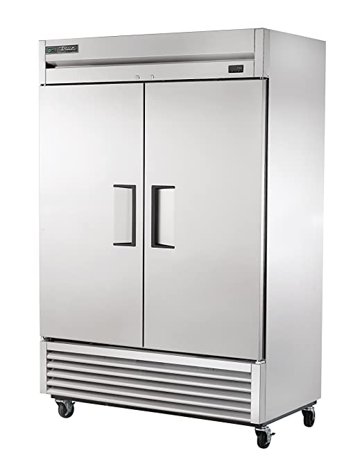 True T-49F-HC Reach-in Solid Swing Door Freezer with Hydrocarbon Refrigerant, Holds -10 Degree F, 78.625" Height, 29.875" Width, 54.125" Length