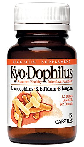 Kyolic Kyo-Dophilus Digestion and Immune Health Probiotic Supplement (45-Capsules)