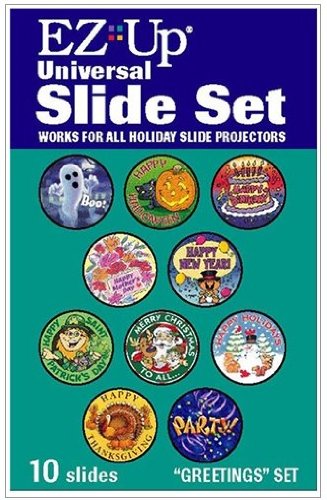 Holiday Projector Replacement Slide Pack - Greetings