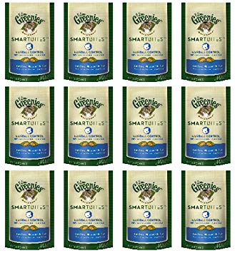 Greenies Feline Tuna SmartBites Hairball Control 1.6Lbs (12 x 2.1oz)