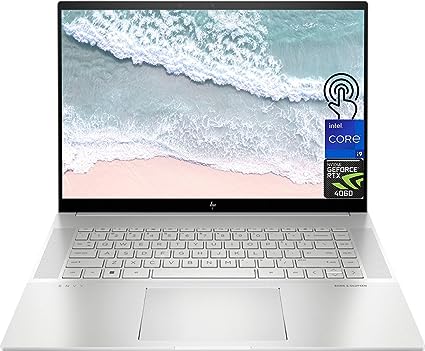 HP 2023 Newest Envy Laptop, 16" WQXGA Touchscreen, 13th Gen Intel Core i9-13900H, NVIDIA GeForce RTX 4060, 32GB DDR5 RAM, 1TB SSD, Wi-Fi 6, Bluetooth, Backlit Keyboard, Windows 11 Home, Silver