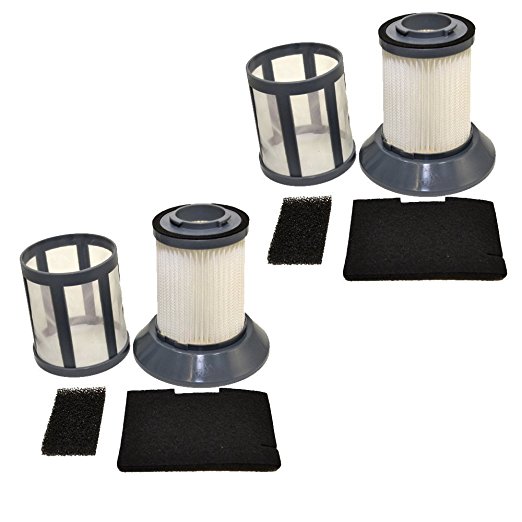 HQRP 2-pack Dirt Cup Filter Assembly for Bissell 6489 / 64892 / 6489C Zing Bagless Canister Vacuum Cleaner, 203-1772 / 203-1771 Replacement   HQRP Coaster