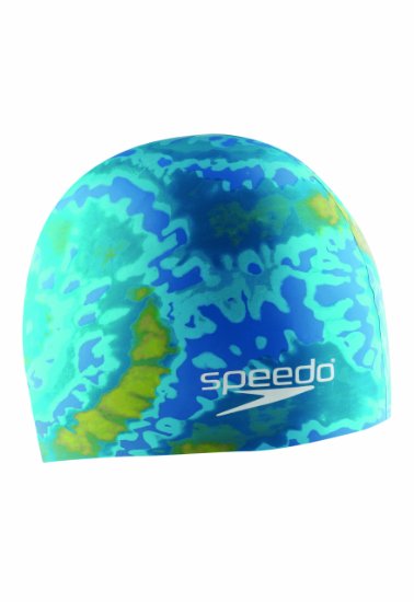 Speedo Silicone 'Cosmic Explosion' Swim Cap