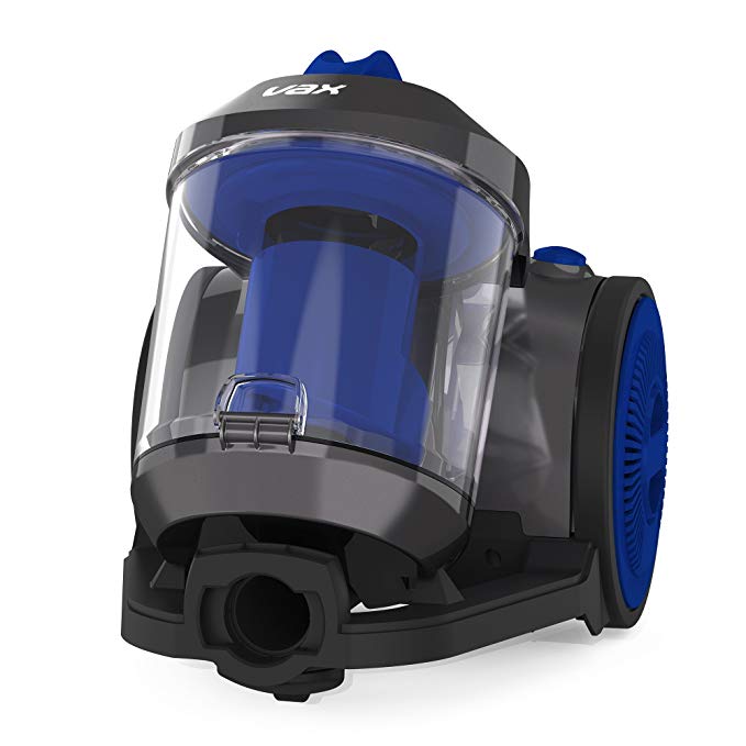 Vax CCMBPCV1P1 Power Compact Vacuum Cleaner, 2.2 Litre, 800 W, Blue