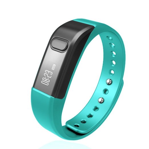 Fitness Tracker Wireless Activity Wristband,Shonco Waterproof Bluetooth Activity Tracker Smart Band Bracelet with Sports Pedometer Health Sleep Monitor Calories Counter for iPhone Android Phones