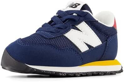 New Balance unisex-child Kids 237 Bungee Sneaker