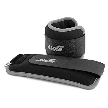 AVIA Fitness 2 lb. Ankle Weights - Grey (Available in more Colors)